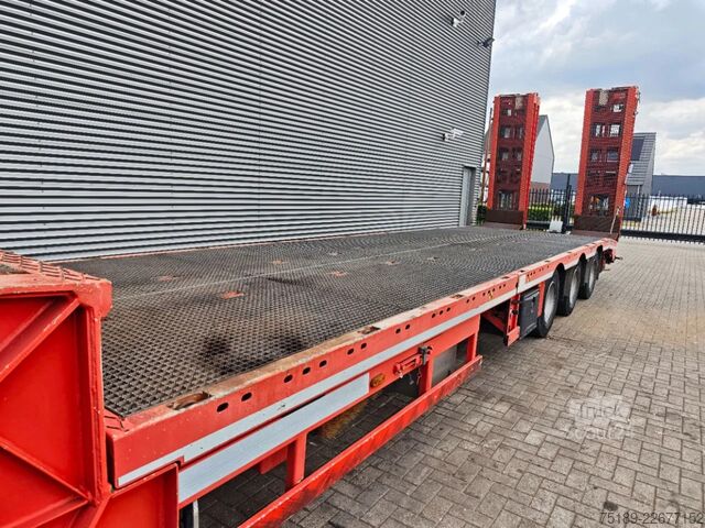 Semi-dieplader Meusburger MTS-3 Bridge Ramps Winch!