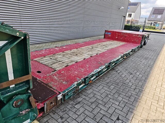 Dieplader Meusburger MTS-2 5.4 Meter Extandable 12 Tons Axles!