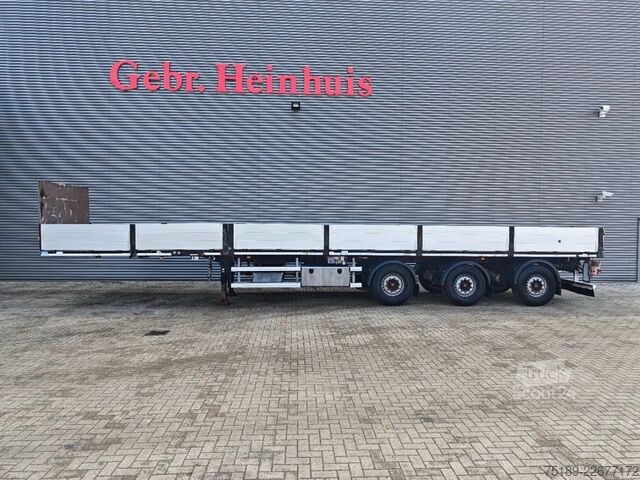 Platform aanhanger Faymonville Maxtrailer F-S43-1AAF 7.5 meter Extandable Powe...