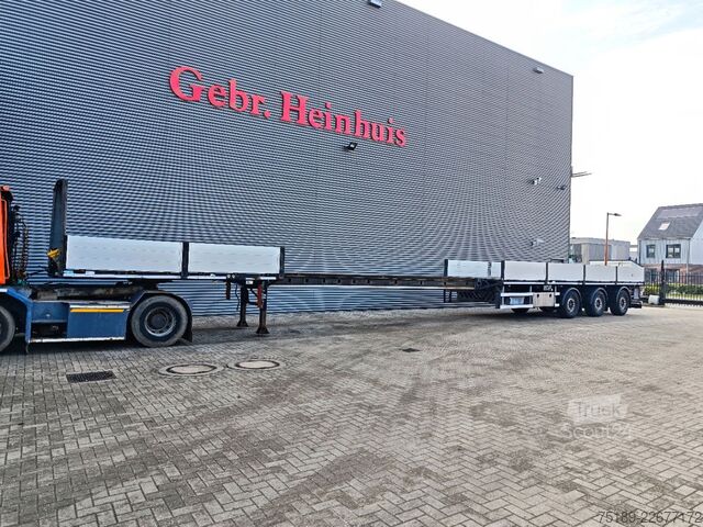 Platform aanhanger Faymonville Maxtrailer F-S43-1AAF 7.5 meter Extandable Powe...