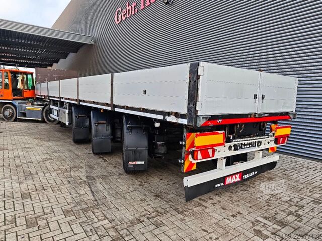 Platform aanhanger Faymonville Maxtrailer F-S43-1AAF 7.5 meter Extandable Powe...