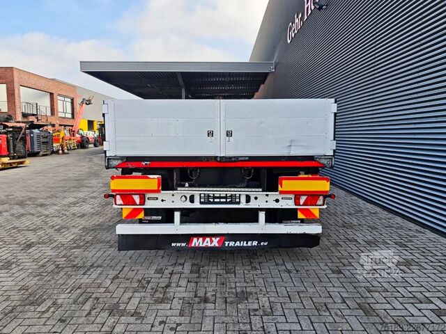 Platform aanhanger Faymonville Maxtrailer F-S43-1AAF 7.5 meter Extandable Powe...