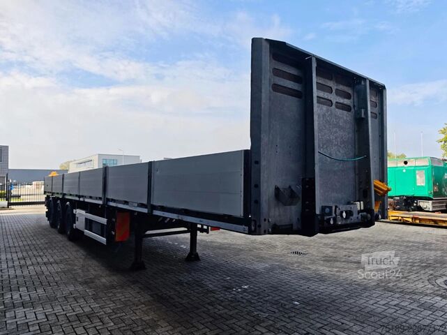 Platform aanhanger Faymonville Maxtrailer F-S43-1AAF 7.5 meter Extandable Powe...