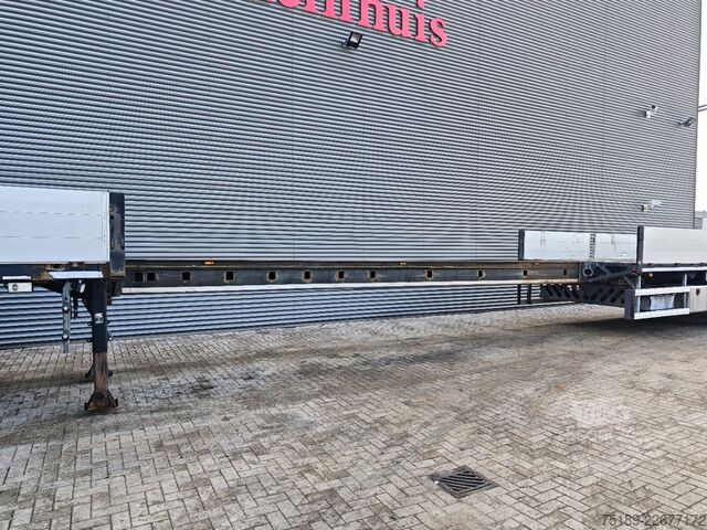 Platform aanhanger Faymonville Maxtrailer F-S43-1AAF 7.5 meter Extandable Powe...