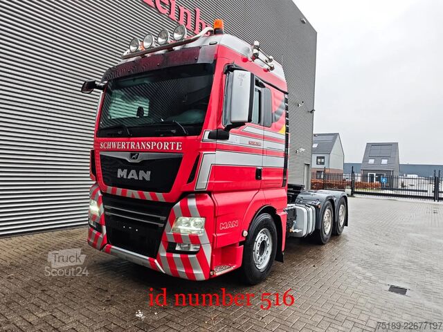 Zware belasting MAN TGX 26.580 6x4 120 Ton!