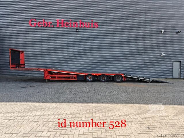 Semi-dieplader Meusburger MTS-3 Bridge Ramp Winch!