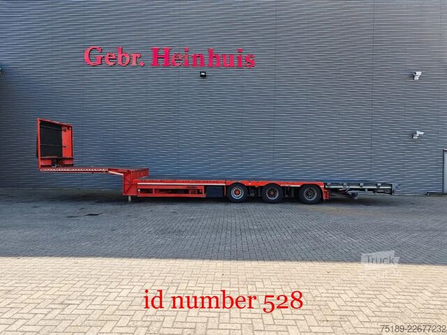 Semi-dieplader Meusburger MTS-3 Bridge Ramp Winch!