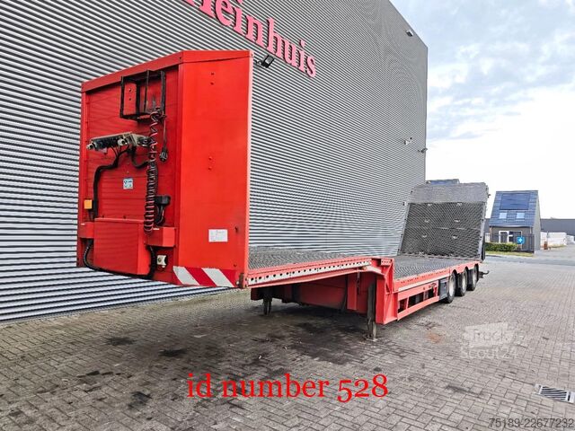 Semi-dieplader Meusburger MTS-3 Bridge Ramp Winch!