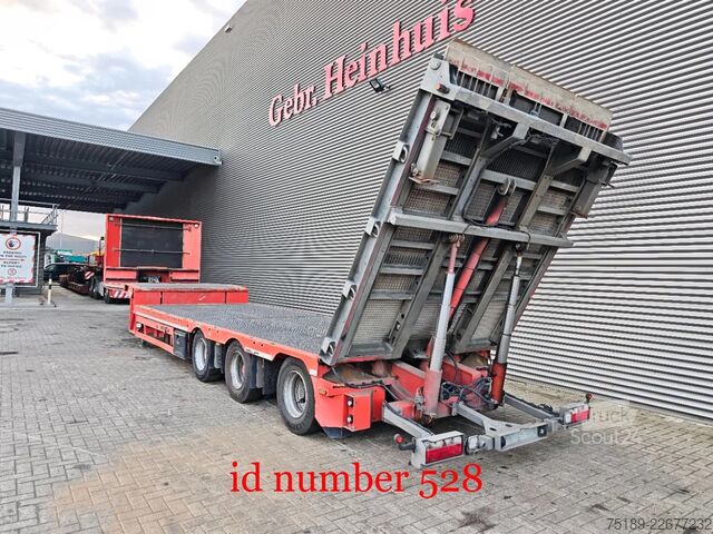Semi-dieplader Meusburger MTS-3 Bridge Ramp Winch!