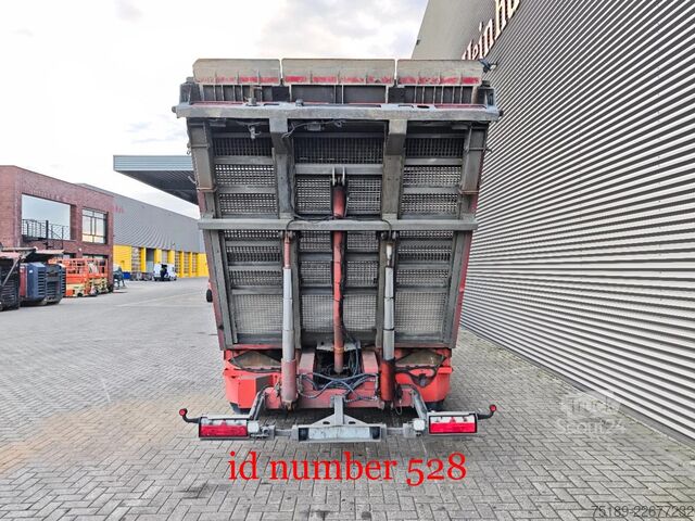 Semi-dieplader Meusburger MTS-3 Bridge Ramp Winch!