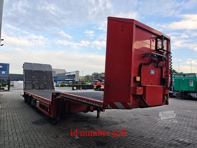 Semi-dieplader Meusburger MTS-3 Bridge Ramp Winch!
