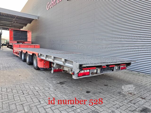 Semi-dieplader Meusburger MTS-3 Bridge Ramp Winch!