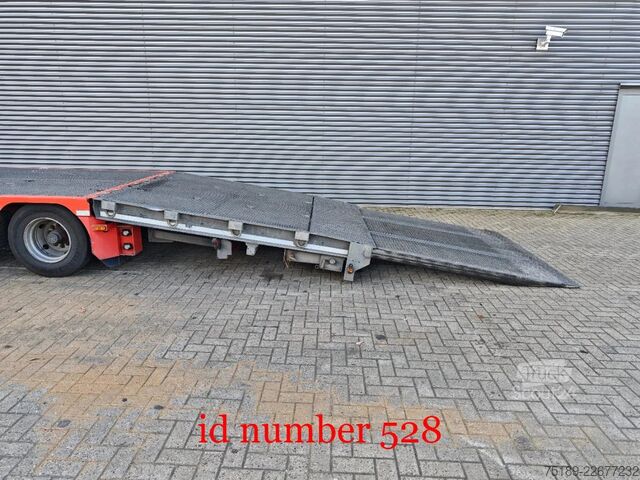 Semi-dieplader Meusburger MTS-3 Bridge Ramp Winch!