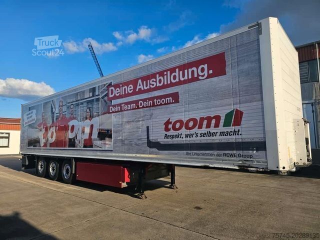 Skříňový návěs SCHMITZ CARGOBULL SCB S3B * LIFT * 2X PALETTENKASTEN *