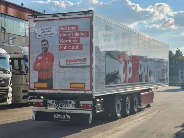 Skříňový návěs SCHMITZ CARGOBULL SCB S3B * LIFT * 2X PALETTENKASTEN *