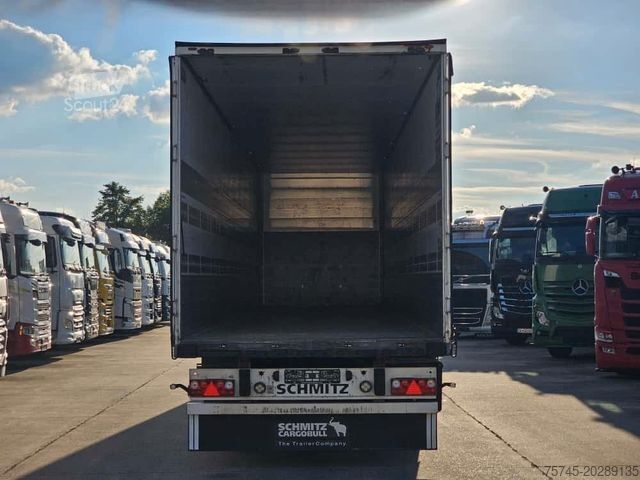 Skříňový návěs SCHMITZ CARGOBULL SCB S3B * LIFT * 2X PALETTENKASTEN *