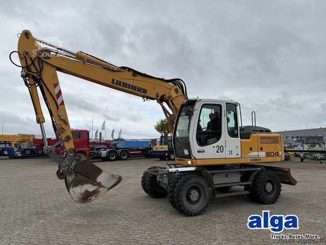 Kolový bagr LIEBHERR A 904 C Litronic, S.W.S., AC, Tieflöffel, Kamera