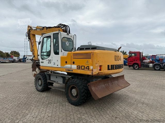 Kolový bagr LIEBHERR A 904 C Litronic, S.W.S., AC, Tieflöffel, Kamera