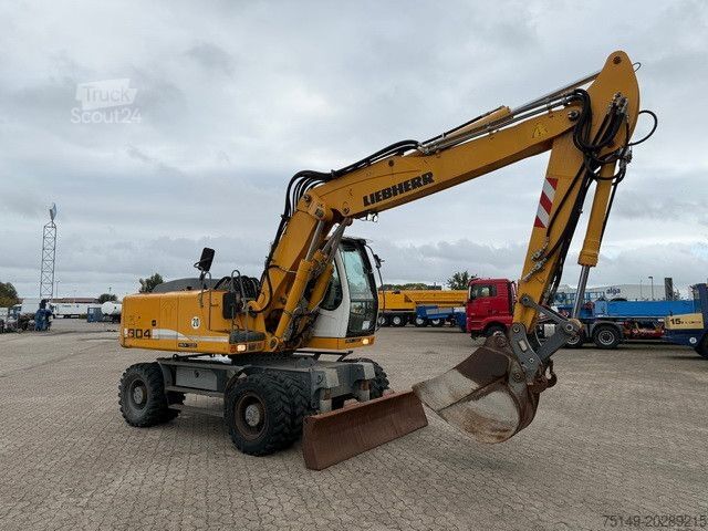 Kolový bagr LIEBHERR A 904 C Litronic, S.W.S., AC, Tieflöffel, Kamera