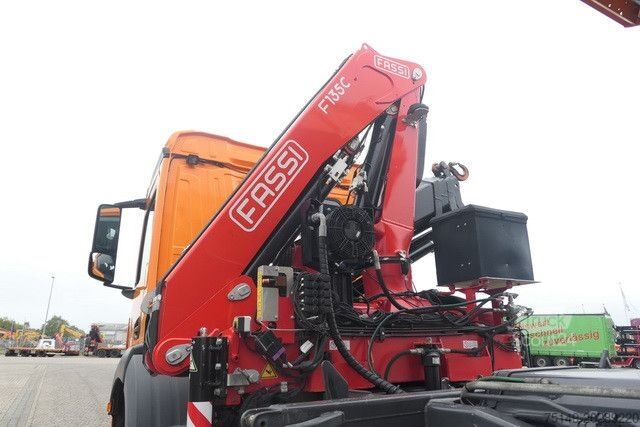 Savitvežis MERCEDES-BENZ 1835 AK Arocs  4x4, Meiller, Fassi F135AC, Funk