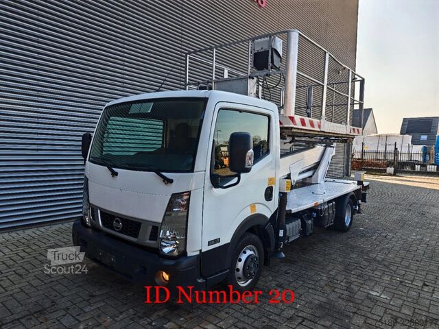 Hefplatform Nissan Cabstar 35.13 NT400 Multitel MS100