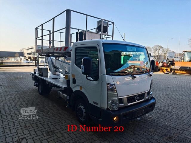 Hefplatform Nissan Cabstar 35.13 NT400 Multitel MS100