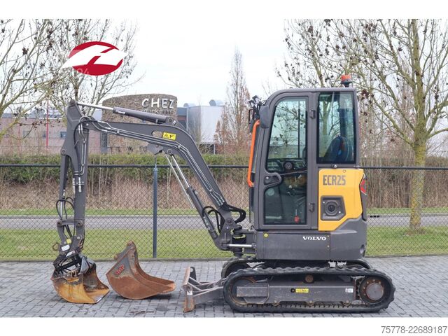 Minigraafmachine Volvo ECR25 ELECTRIC | JECR25D | TILTBUCKET | BUCKET ...