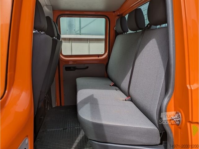 Lastbil med flak VW T6 Transporter Pritsche DoKa LR*AHK StndHzg 6Sit