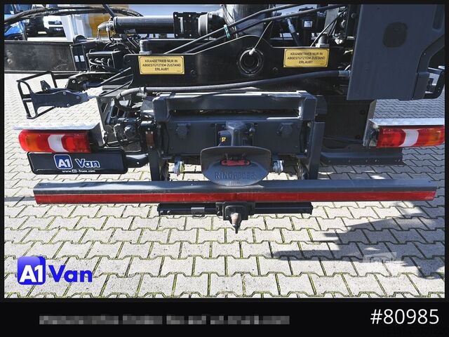 Kiepwagen bestelauto MERCEDES-BENZ Atego 816 Kipper Kran, Hiab, AHK, Klima