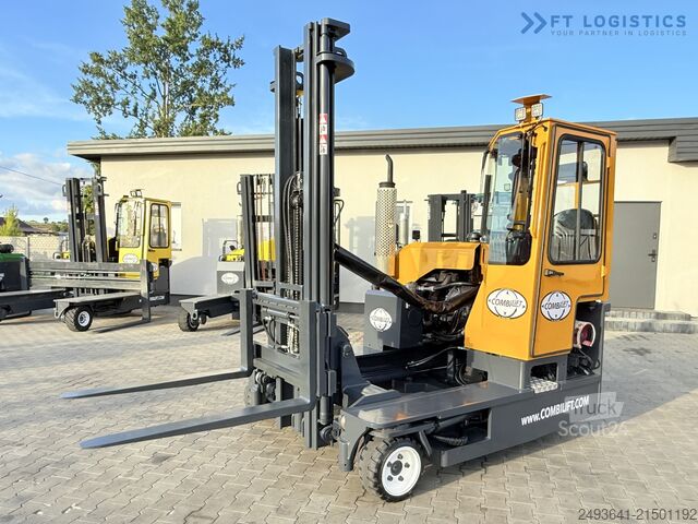 4-way forklift Combilift C3000 GAS DUPLEX 4500 FREE LIFT CABIN