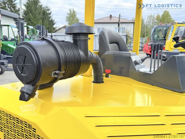 4-way forklift Combilift C3000CB GAS TRIPLEX 4900 POSITIONER TOP1