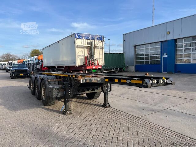 Containervervoer Kögel S24 / Tank Chassis / SAF + Disc