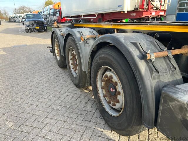 Containervervoer Kögel S24 / Tank Chassis / SAF + Disc