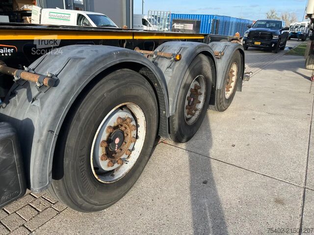 Containervervoer Kögel S24 / Tank Chassis / SAF + Disc