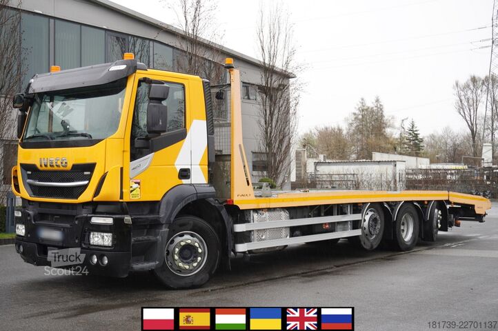 Эвакуатор Iveco Stralis 420 8x2 / Fiault tow truck body