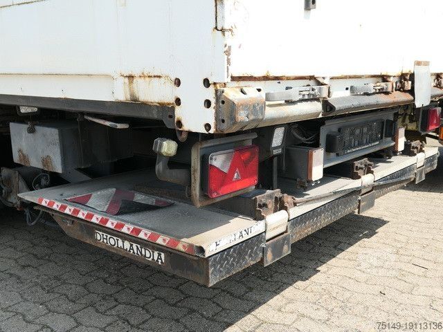 Kutu yarı römork KRONE SDK 27, Schlüssellochblech, LBW, Luft-Lift, SAF