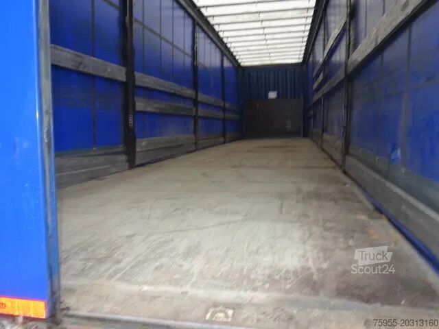 Liukuvat pressut Krone 3 assige schuifzeil,schuifdak DRUM BRAKE