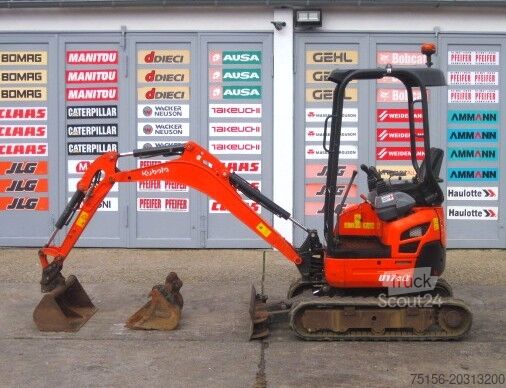 Mini kotrógép Kubota U17-3a *Zusatzhydraulik/Verstellfahrwerk