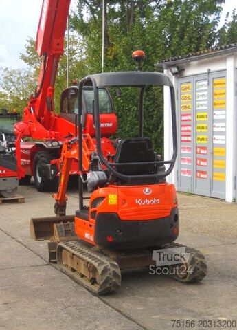 Mini kotrógép Kubota U17-3a *Zusatzhydraulik/Verstellfahrwerk