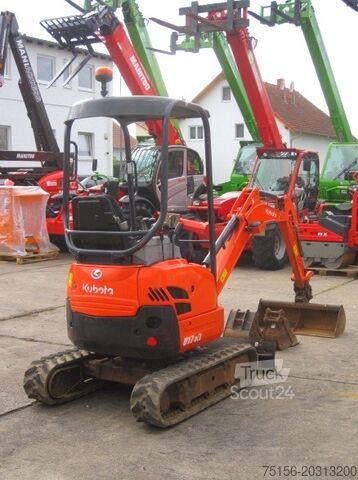 Mini kotrógép Kubota U17-3a *Zusatzhydraulik/Verstellfahrwerk