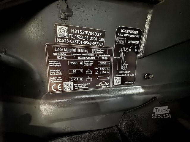 Heftruck Linde E 25L [ID: 175]