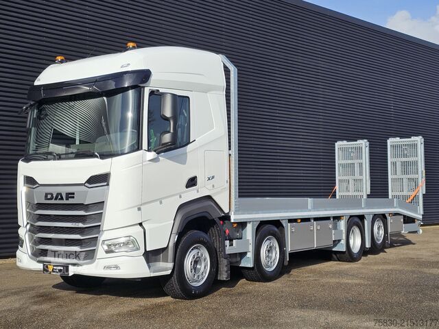 Furgone trasportatore di auto DAF XF 480 8x2 OPRIJ - MACHINE TRANSPORT / NEW