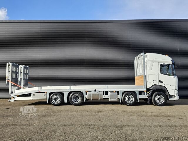 Furgone trasportatore di auto DAF XF 480 8x2 OPRIJ - MACHINE TRANSPORT / NEW