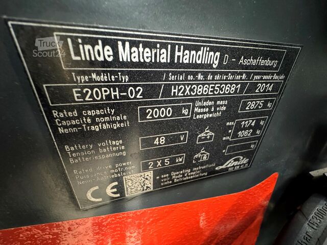 Viljuškar Linde E 20PH-02 [ID: 179]