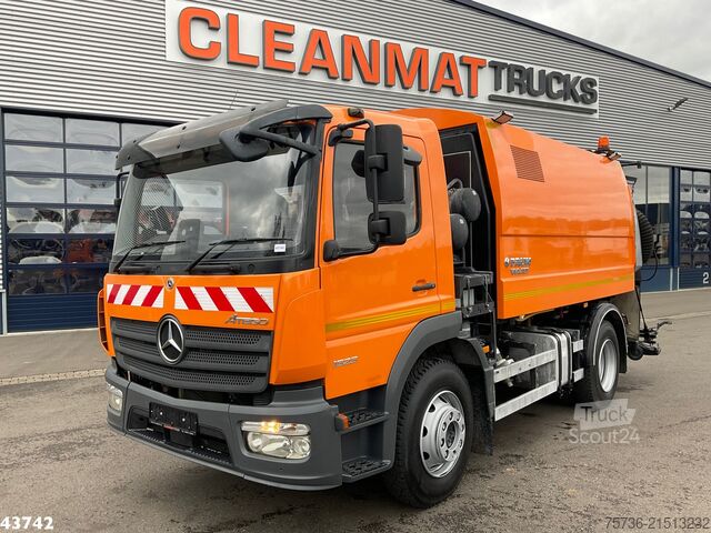 Veegmachine Mercedes-Benz ATEGO 1523 Faun VIAJET 6 R/HS Wegdekreiniger Ju...