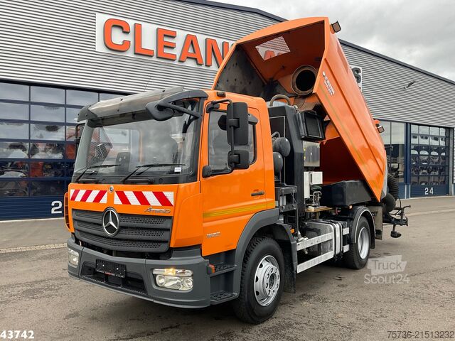 Veegmachine Mercedes-Benz ATEGO 1523 Faun VIAJET 6 R/HS Wegdekreiniger Ju...