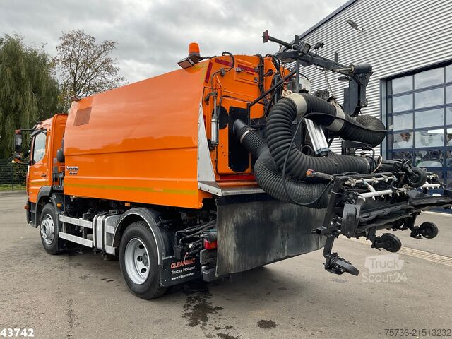 Veegmachine Mercedes-Benz ATEGO 1523 Faun VIAJET 6 R/HS Wegdekreiniger Ju...