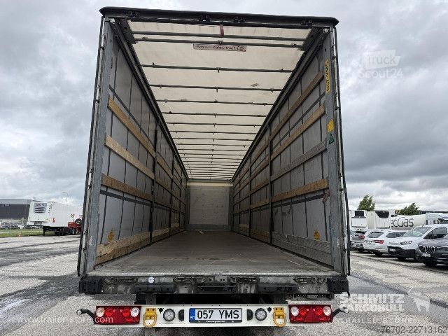 Åben sættevogn med presenning Schmitz Cargobull Curtainsider Standard