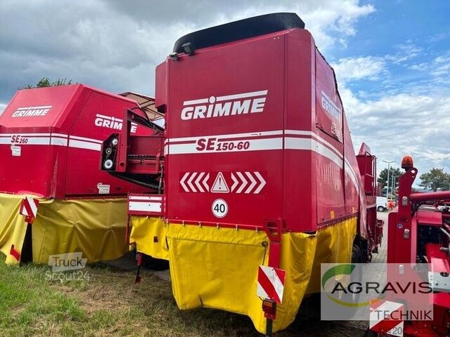 Технология производства картофеля Grimme SE 150-60 UB