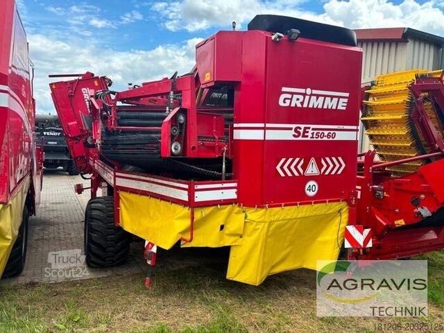 Технология производства картофеля Grimme SE 150-60 UB